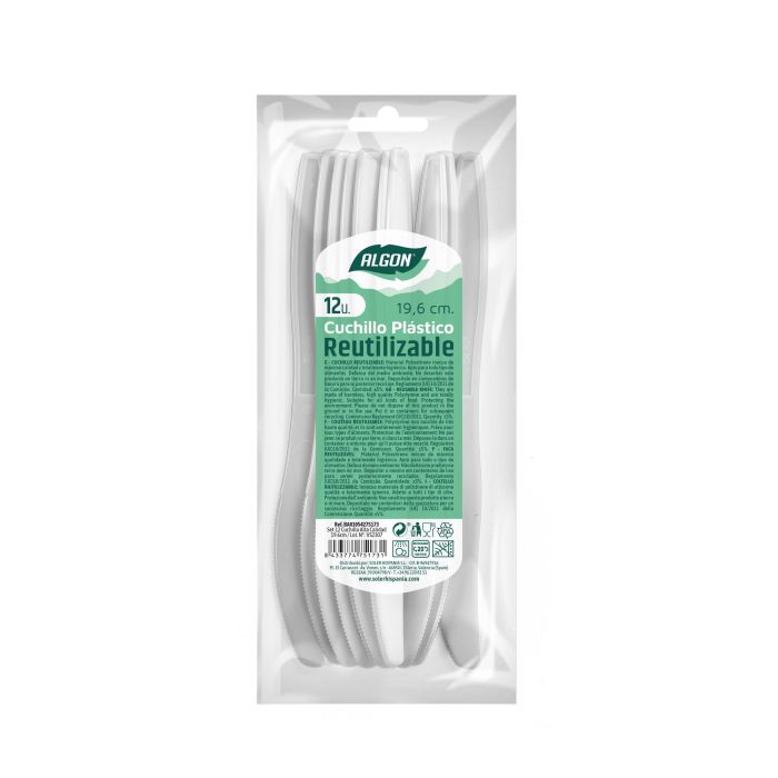 Set de 12 cuchillos Medium 19.6 cm Algon (36 Cajas) 1 Set de 12 cuchillos Medium 19.6 cm Algon (36 Cajas) 1