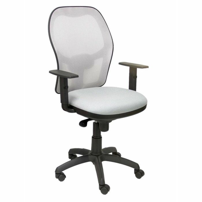 PIQUERAS Y CRESPO Silla Jorquera malla gris asiento bali gris PIQUERAS Y CRESPO Silla Jorquera malla gris asiento bali gris