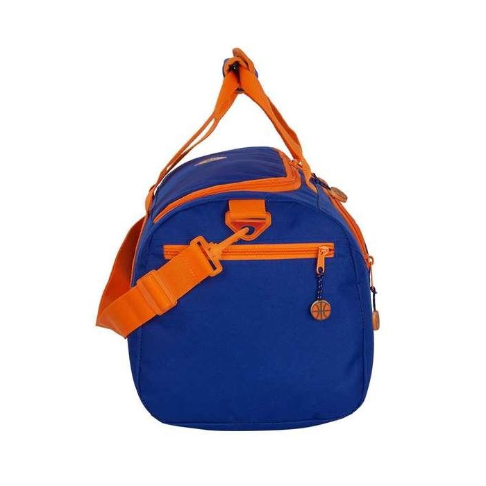 Bolsa de Deporte Valencia Basket Azul Naranja (50 x 25 x 25 cm) 3
