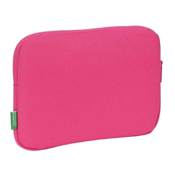 Funda para Portátil Benetton Raspberry Fucsia (31 x 23 x 2 cm) 1