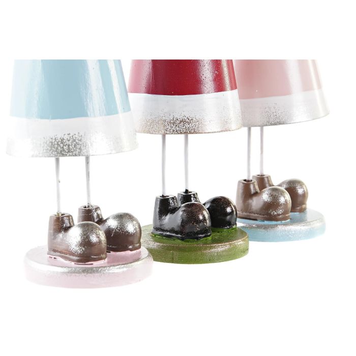 DKD Home Decor Figura Navidad Fantasía Reno Metal Rojo, Azul, Rosa 7x24x5 cm (6 Unidades Surtidas) 2 DKD Home Decor Figura Navidad Fantasía Reno Metal Rojo, Azul, Rosa 7x24x5 cm (6 Unidades Surtidas) 2