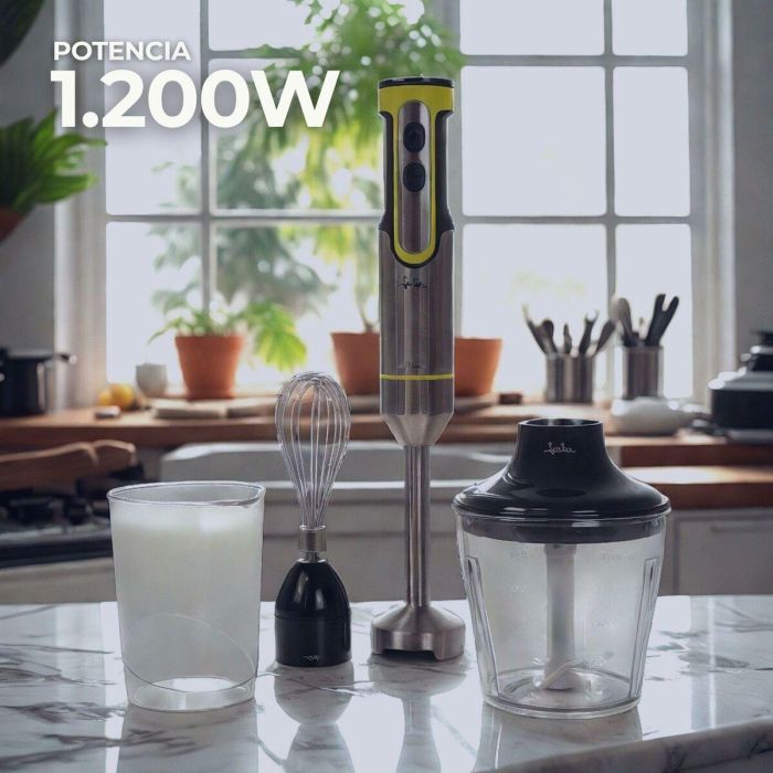 Batidora de Mano JATA JEBT1789 Gris 1200 W 1 Batidora de Mano JATA JEBT1789 Gris 1200 W 1