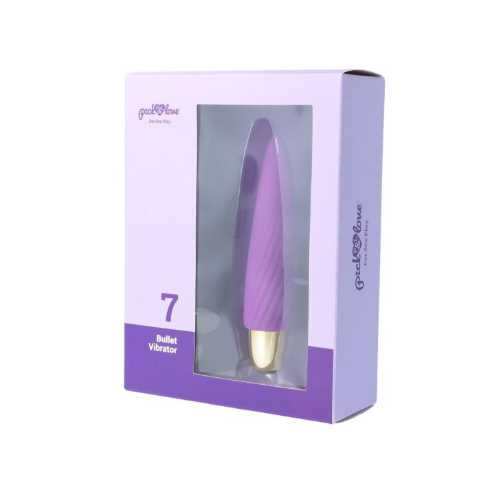 Bala Vibradora Pick&Love Nº 7 Morado 3 Bala Vibradora Pick&Love Nº 7 Morado 3