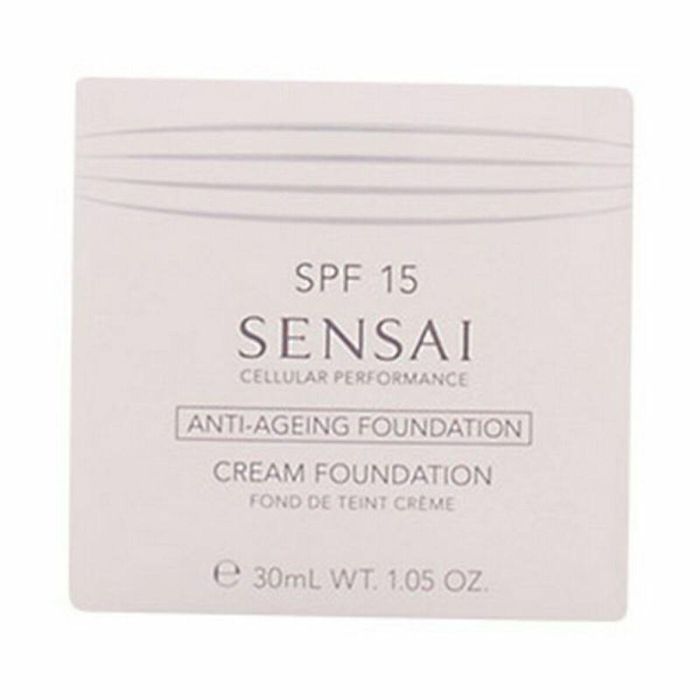 Sensai Base de Maquillaje en Crema #CF22 Beige Natural 30 ml – Antiedad, SPF 15, Unifica el Tono, Disimula Manchas 6