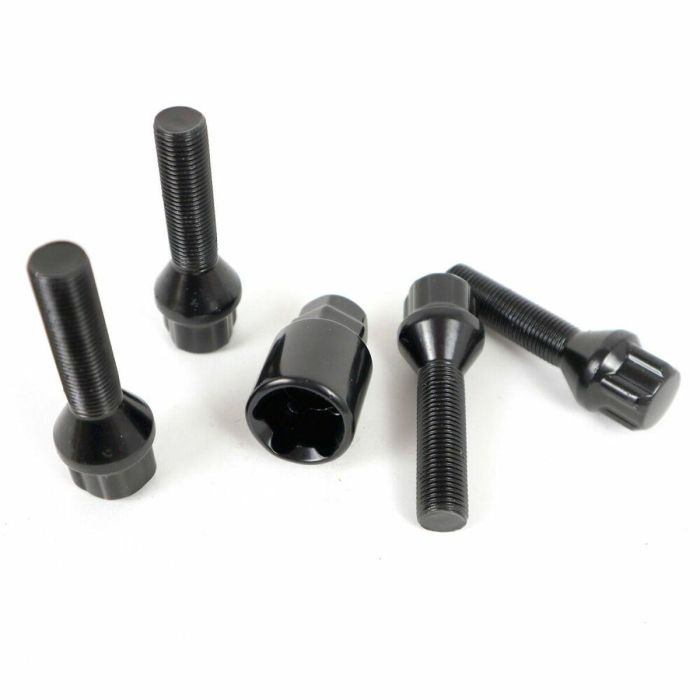 Tornillos Antirrobo OMP OMPS09851201 M12 x 1,25 4 uds Negro 2 Tornillos Antirrobo OMP OMPS09851201 M12 x 1,25 4 uds Negro 2