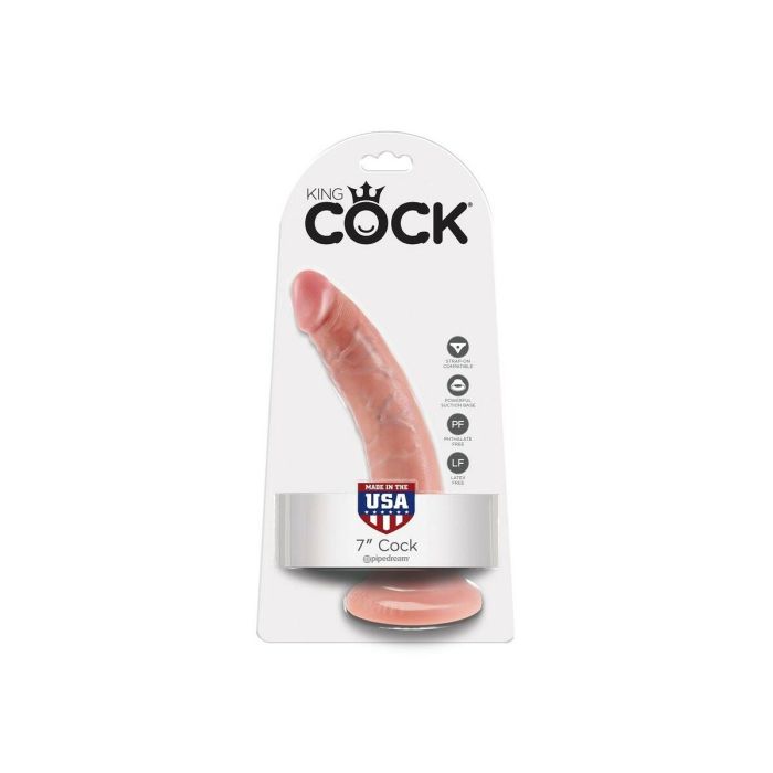Pene realista Pipedream King Cock Natural 4 Pene realista Pipedream King Cock Natural 4