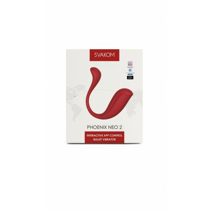 Vibrador Svakom Rojo 12 Vibrador Svakom Rojo 12