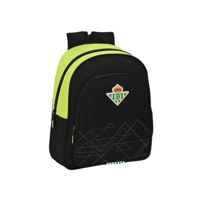 Mochila Escolar Real Betis Balompié Negro Lima 28 x 34 x 10 cm