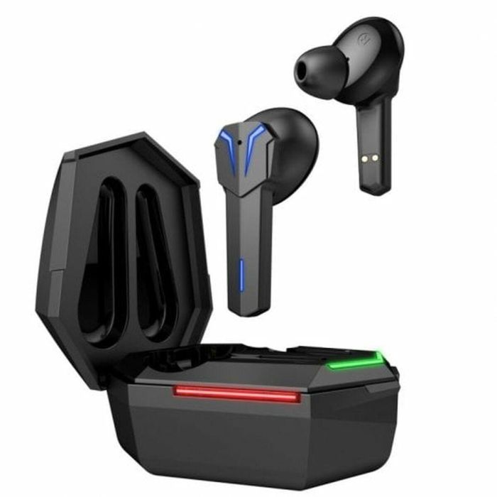 Auriculares con Micrófono Tempest Negro