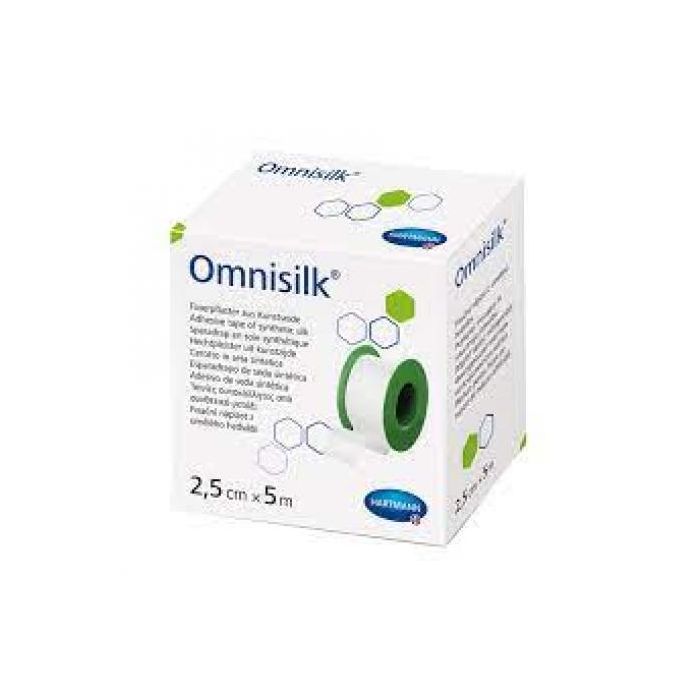 Esparadrapo Omnisilk 5Mx2,5 cm Seda Bl Hartmann