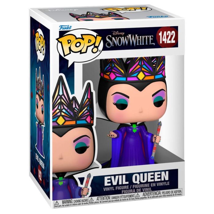 Funko Pop Disney Blancanieves Live Action - Reina Malvada Figura de Vinilo 9 cm 0 Funko Pop Disney Blancanieves Live Action - Reina Malvada Figura de Vinilo 9 cm 0