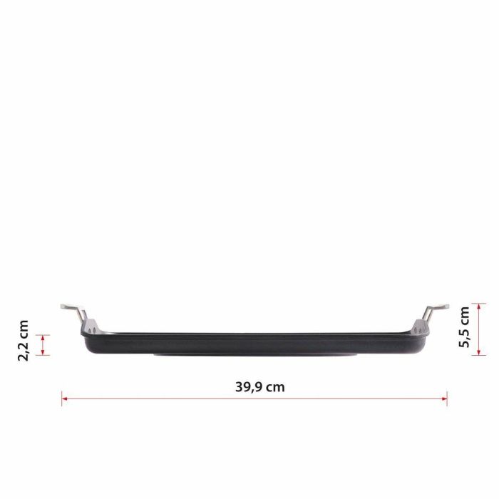 Asadora Valira 4653/25 34 x 25 cm Negro Metal Aluminio 1 Asadora Valira 4653/25 34 x 25 cm Negro Metal Aluminio 1