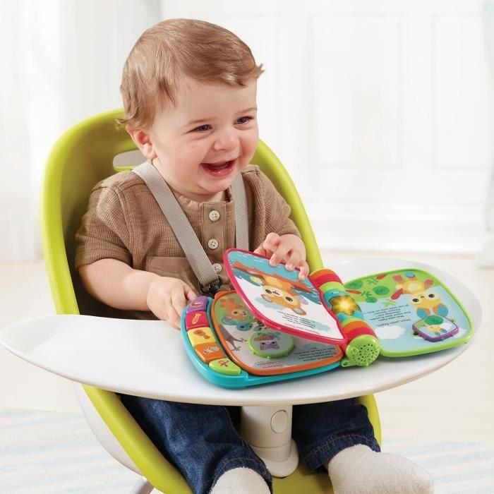 VTECH BABY - Libro Super Encantado de Gatitos Bebé - Azul 2 VTECH BABY - Libro Super Encantado de Gatitos Bebé - Azul 2