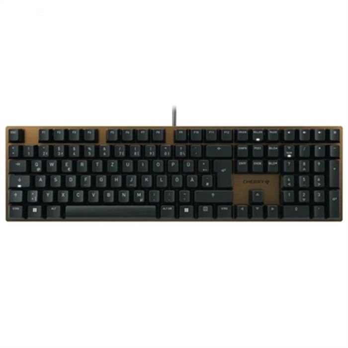 Cherry KC2000 MX Teclado Mecánico de Tamaño Completo Negro para Windows con N-Key Rollover y Anti-Ghosting