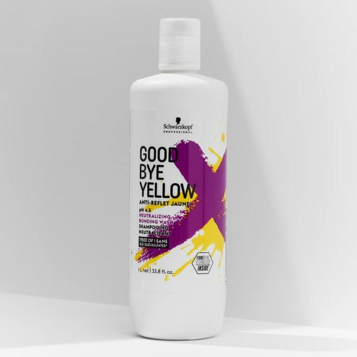 Champú Schwarzkopf GOODBYE YELLOW 1 L 4 Champú Schwarzkopf GOODBYE YELLOW 1 L 4