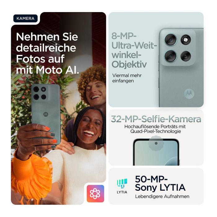 Motorola Moto G56 5G 256GB 8GB RAM 6.72'' LCD 120Hz 50MP Gris