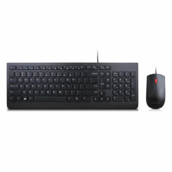 Lenovo 4X30L79915 teclado Ratón incluido Universal USB QWERTY Español Negro Lenovo 4X30L79915 teclado Ratón incluido Universal USB QWERTY Español Negro