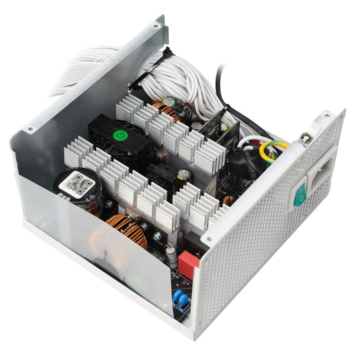 DeepCool Fuente de Alimentación PL750-D, 750W 80 PLUS Bronze ATX, No Modular, Blanca