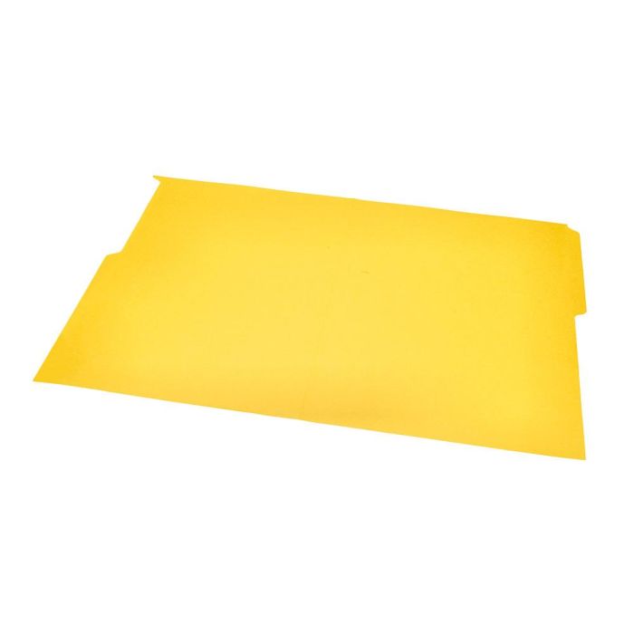 Subcarpeta Cartulina Liderpapel Folio Pestaña Superior 240 gr-M2 Amarillo 50 unidades 6