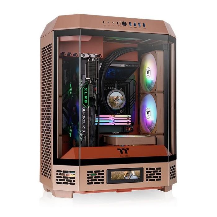 Thermaltake The Tower 600 TG Gravel Sand 1 Thermaltake The Tower 600 TG Gravel Sand 1