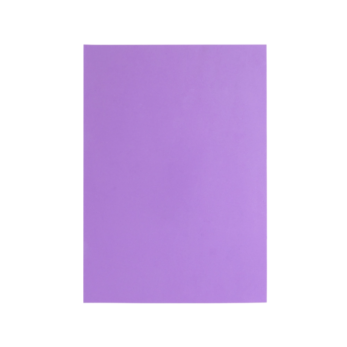 Liderpapel Goma Eva Din A4 60g/m2 Espesor 1,5mm Violeta Paquete 10 Hojas Manualidades 1