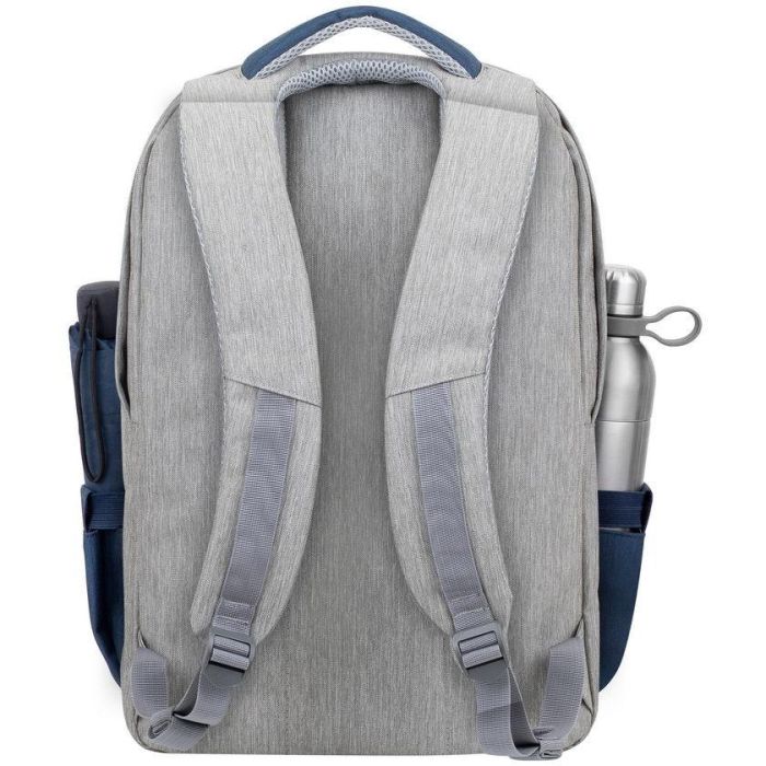 Riva NB Rucksack Prater 17.3" grau/d.blau 7567 18