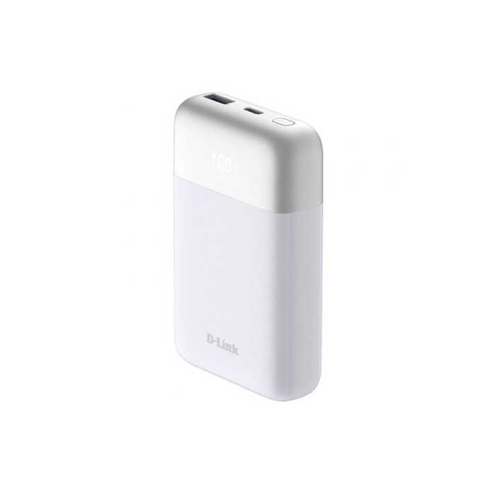 Powerbank 10000mAh D-Link DPP-101/ 18W/ Blanca 2 Powerbank 10000mAh D-Link DPP-101/ 18W/ Blanca 2