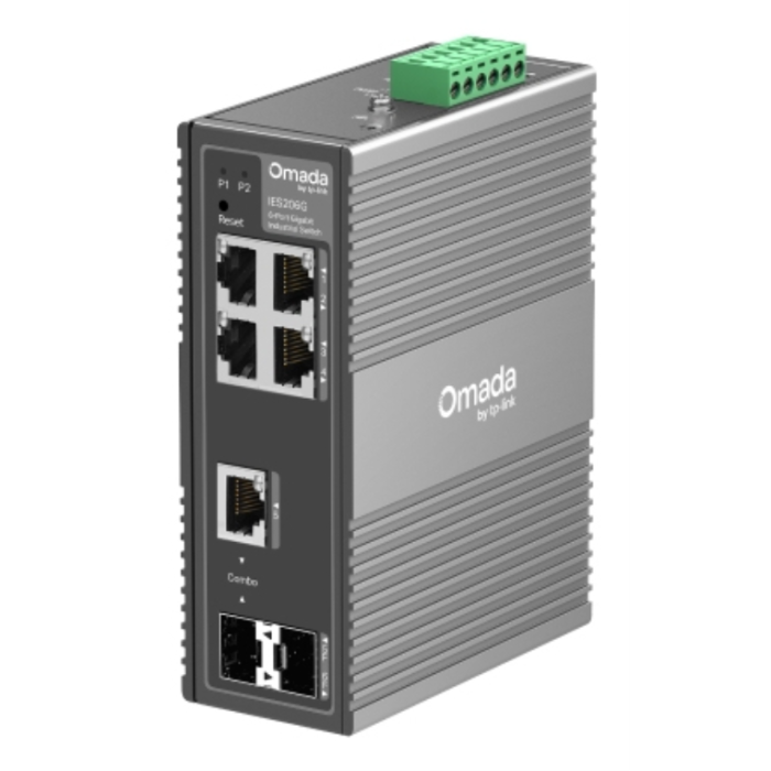 TP-Link IES206G Switch Gestionado Omada Gigabit Ethernet 4 Puertos (10/100/1000) Negro