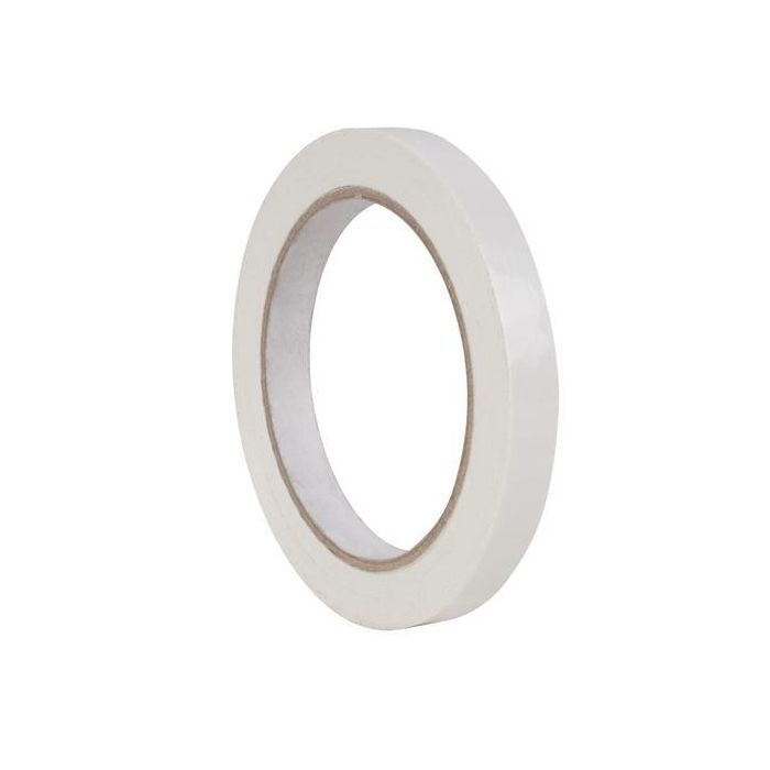 Apli Cinta Adhesiva PVC Blanca 12 mm x 66 m (12 Uds) para Embalaje, Escolar y Hogar (12 Unidades)