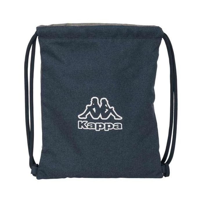 Bolsa Mochila con Cuerdas Kappa Dark navy Gris Azul marino 35 x 40 x 1 cm 0 Bolsa Mochila con Cuerdas Kappa Dark navy Gris Azul marino 35 x 40 x 1 cm 0