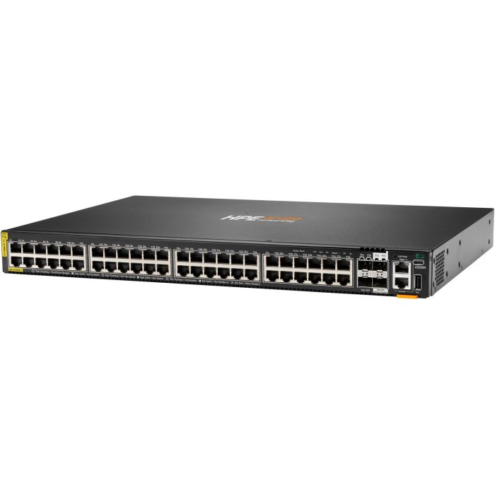HPE Aruba Networking CX 6200M 48G Class4 PoE Switch Gestionado L3 Gigabit Ethernet Montaje en Rack 1