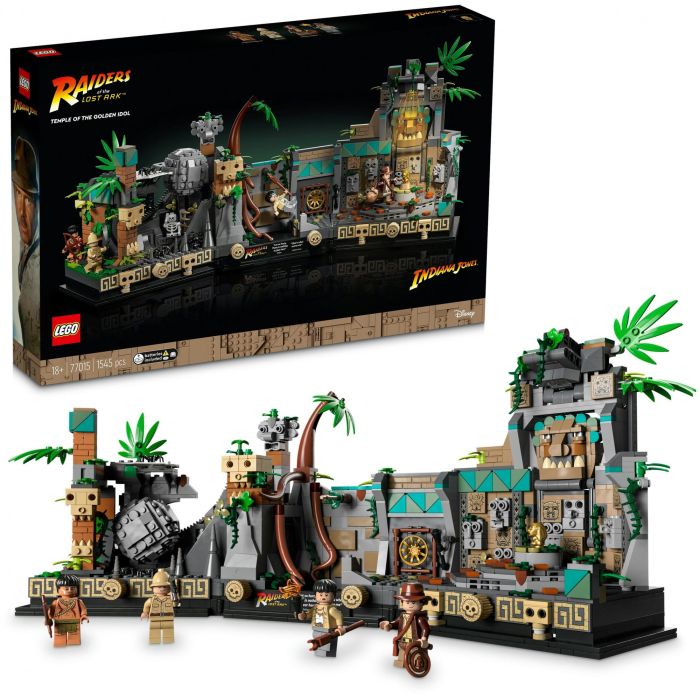 LEGO 77015 Indiana Jones Templo del Ídolo Dorado Set de Construcción 13