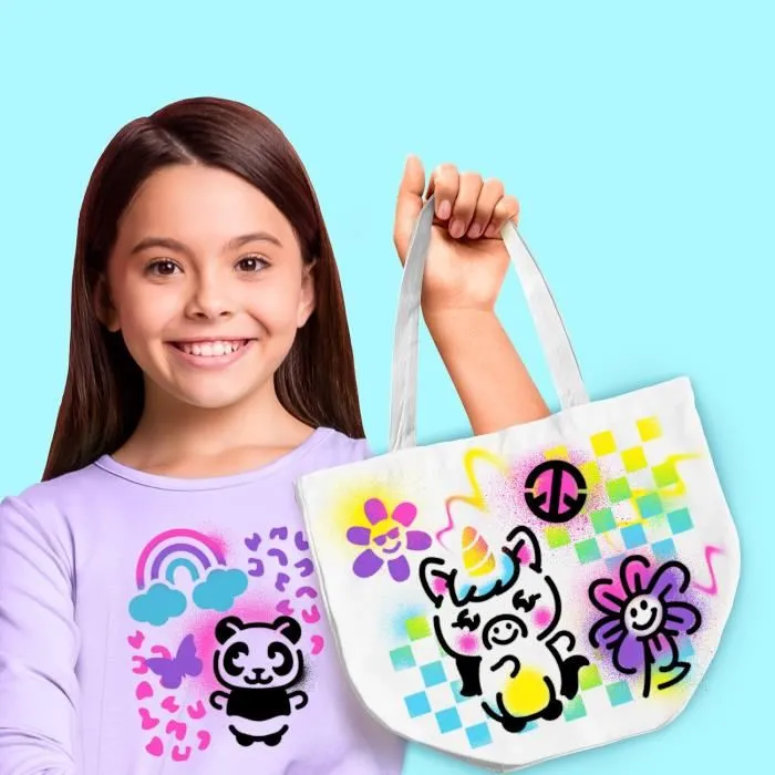 Canal Toys AIR 016 Airbrush Art Kit de Diseño de Moda con Spray Electrónico, Plantillas y Rotuladores 4 Canal Toys AIR 016 Airbrush Art Kit de Diseño de Moda con Spray Electrónico, Plantillas y Rotuladores 4