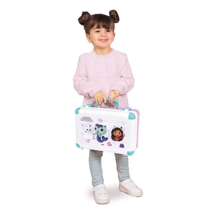 Smoby - Gabby y la Casa Mágica - Maleta de belleza fácil de transportar - 13 accesorios incluidos: peinado, uñas, maquillaje - 3 Smoby - Gabby y la Casa Mágica - Maleta de belleza fácil de transportar - 13 accesorios incluidos: peinado, uñas, maquillaje - 3