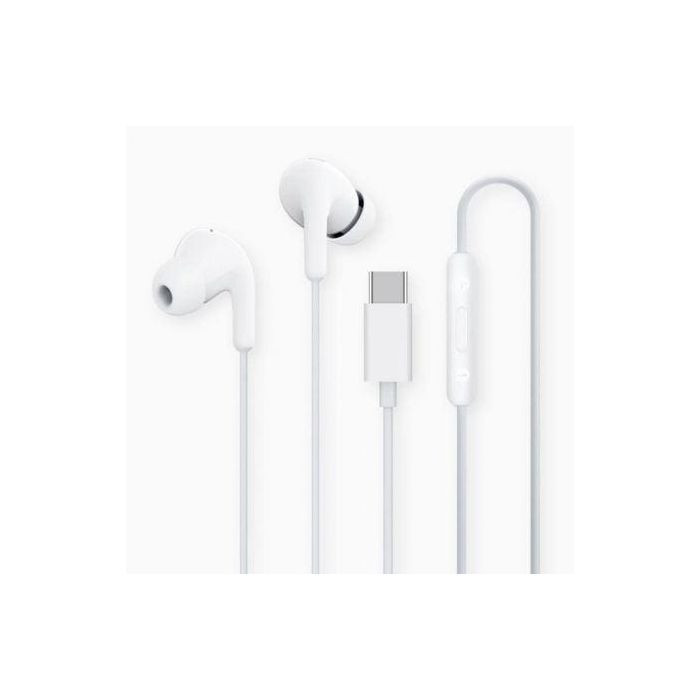 Xiaomi Auriculares Earphones Tipo-C BHR8931GL - Blanco, Internos, Cable TPE 2 Xiaomi Auriculares Earphones Tipo-C BHR8931GL - Blanco, Internos, Cable TPE 2