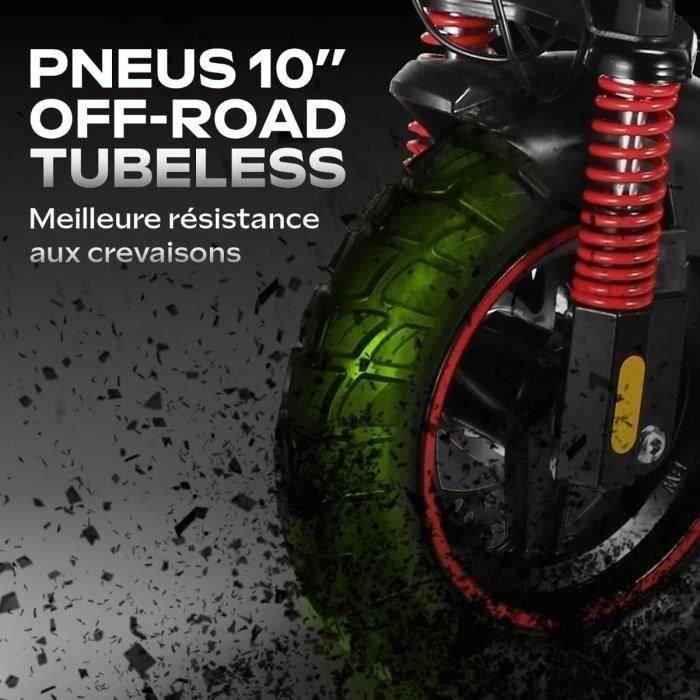 Urbanglide URB3700092657188 Patinete Eléctrico Todoterreno Plegable ECROSS PRO LITE 2, Rueda 10", 48V, 800W, Autonomía 40km, Luz Freno Intermitentes 4