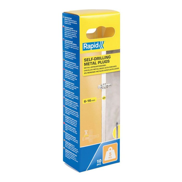 Blister 10 unidades autoperforante m13x31 tornillo ø4 5001558 rapid 2