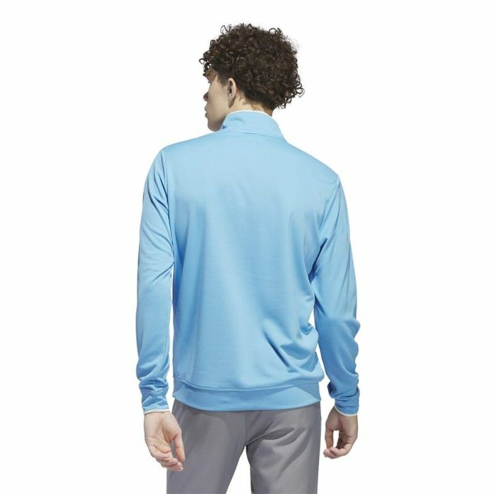 Sudadera sin Capucha Hombre Adidas Lightweight Half-Zip Azul Agua L 3 Sudadera sin Capucha Hombre Adidas Lightweight Half-Zip Azul Agua L 3