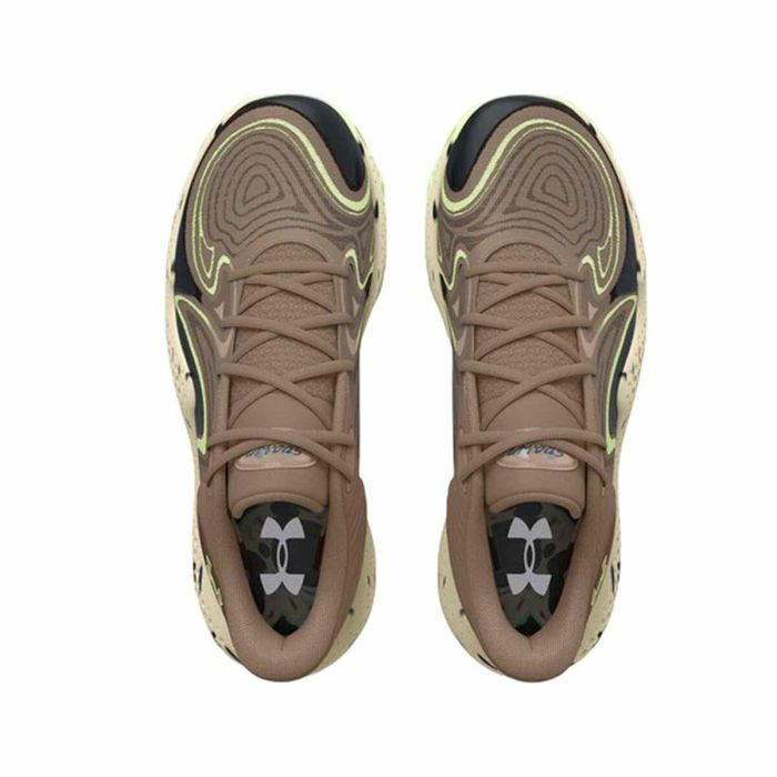 Zapatillas de Baloncesto para Adultos Under Armour Spawn 6 Mid Marrón 4 Zapatillas de Baloncesto para Adultos Under Armour Spawn 6 Mid Marrón 4