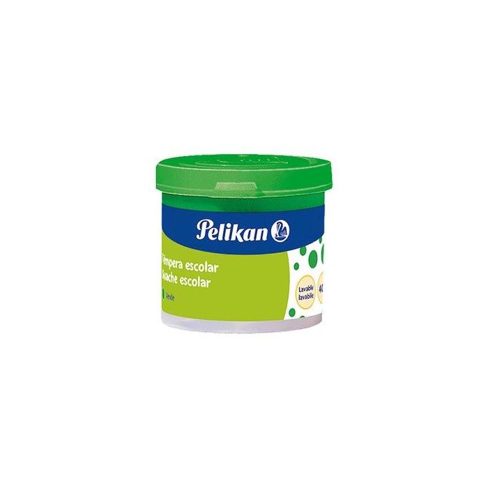 Tempera Pelikan 40 Ml (Bote) 742/40 Verde Amarillento Nº155 (24005166) 6 unidades