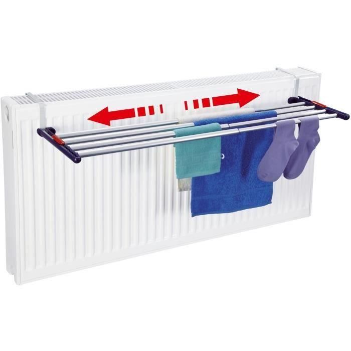 Leifheit 03190 Secador de radiador Adaptable frasco con cierre de pinza 135 ml Ø int. 43 mm Ø ext. 71 mm 2