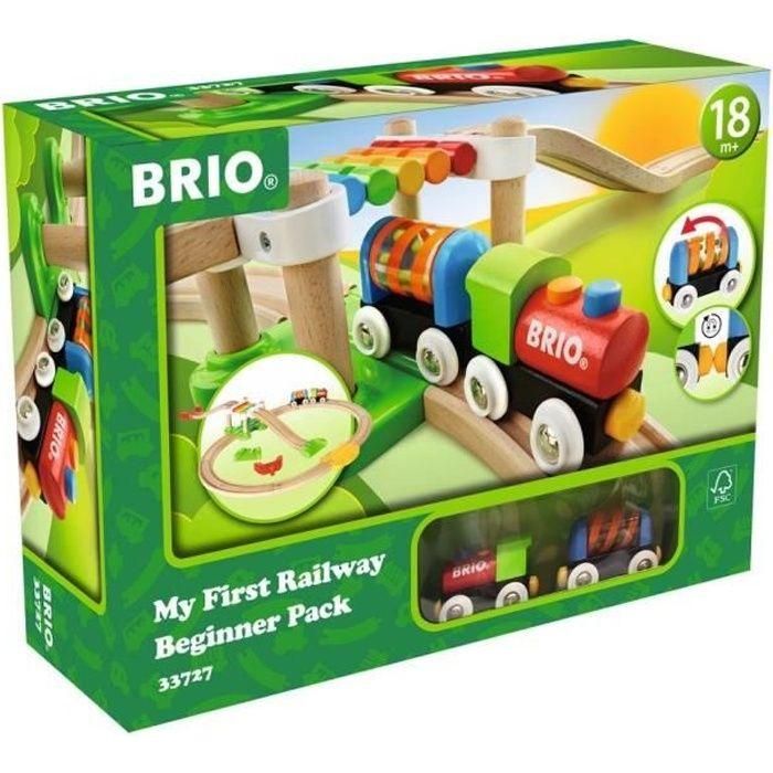 Brio 33727 Mi Primer Circuito de Descubrimiento, Tren Magnético, Rieles Elevados y Puente Colgante para Niños +18 meses Brio 33727 Mi Primer Circuito de Descubrimiento, Tren Magnético, Rieles Elevados y Puente Colgante para Niños +18 meses