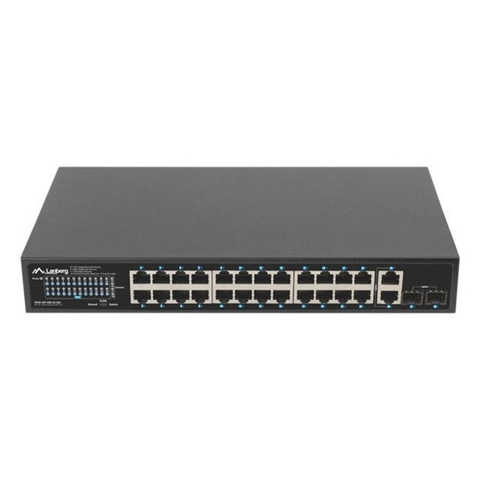 Lanberg RSGE-24P-2GE-2S-360 Switch No administrado 24 puertos RJ-45 Ethernet 0 Lanberg RSGE-24P-2GE-2S-360 Switch No administrado 24 puertos RJ-45 Ethernet 0