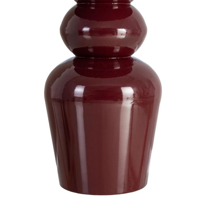 Mesa Auxiliar Burdeos Metal Decoración 38 X 38 X 46 cm