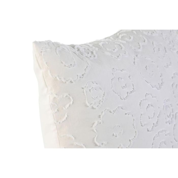 Cojín Home ESPRIT Blanco 60 x 60 x 60 cm 3 Cojín Home ESPRIT Blanco 60 x 60 x 60 cm 3