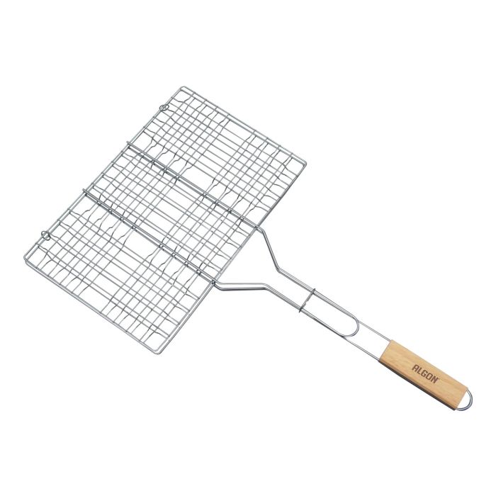 Parrilla BBQ Cr-Wood 35x25 cm Algon BBQ (8 Unidades) 4 Parrilla BBQ Cr-Wood 35x25 cm Algon BBQ (8 Unidades) 4
