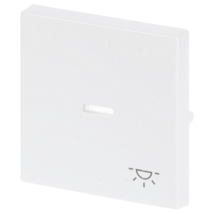 BUSCH-JAEGER BJ 1789 LI-84 Abdeckung für Taster mit Symbol Licht future linear studioweiß - Cubierta de Interruptor Blanco Estudio BUSCH-JAEGER BJ 1789 LI-84 Abdeckung für Taster mit Symbol Licht future linear studioweiß - Cubierta de Interruptor Blanco Estudio