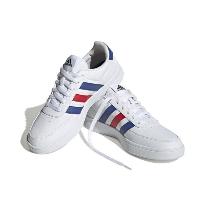 Zapatillas Casual Hombre Adidas Breaknet 2.0 Blanco M 4 Zapatillas Casual Hombre Adidas Breaknet 2.0 Blanco M 4