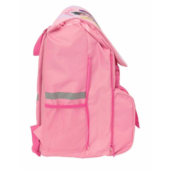 Safta Mochila extensible Barbie 18,5x41x15cm, ideal para niñas de 3 años+ 5