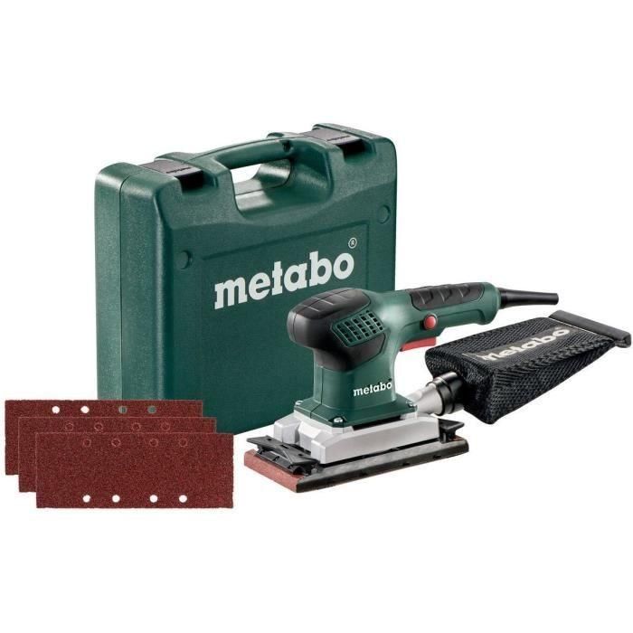 Caja lijadora orbital - METABO - SR 2185 Set